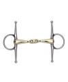 SHIRES FULL CHEEK WARM METAL LOZENGE SNAFFLE 16mm 6214